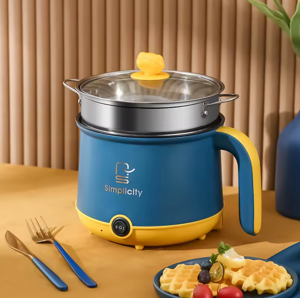 Cuiseur Électrique Multifonction – Compact, Rapide & Polyvalent ⚡