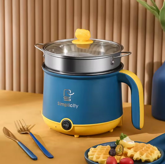 Cuiseur Électrique Multifonction – Compact, Rapide & Polyvalent ⚡
